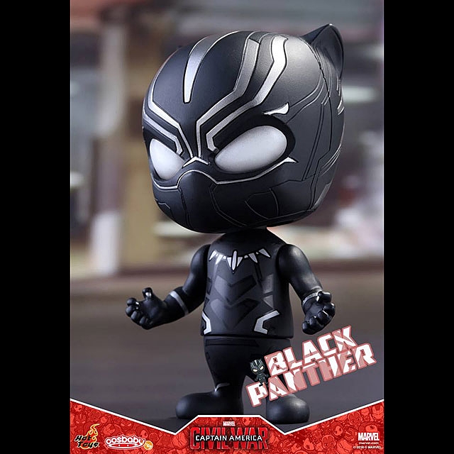 Hot Toys Captain America 3 Civil War - Black Panther Cosbaby Bobble-Head
