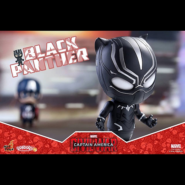 Hot Toys Captain America 3 Civil War - Black Panther Cosbaby Bobble-Head
