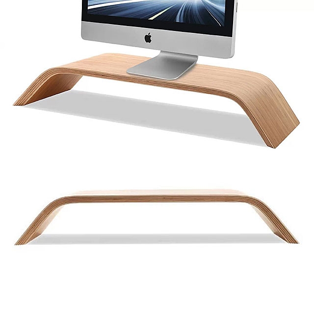 Wood Monitor Stand