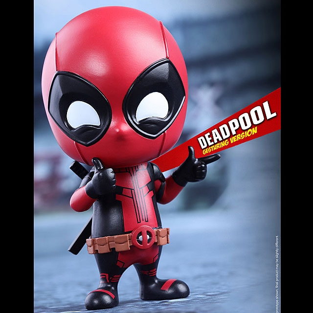 Hot Toys Deadpool Gesturing Version Cosbaby Bobble-Head