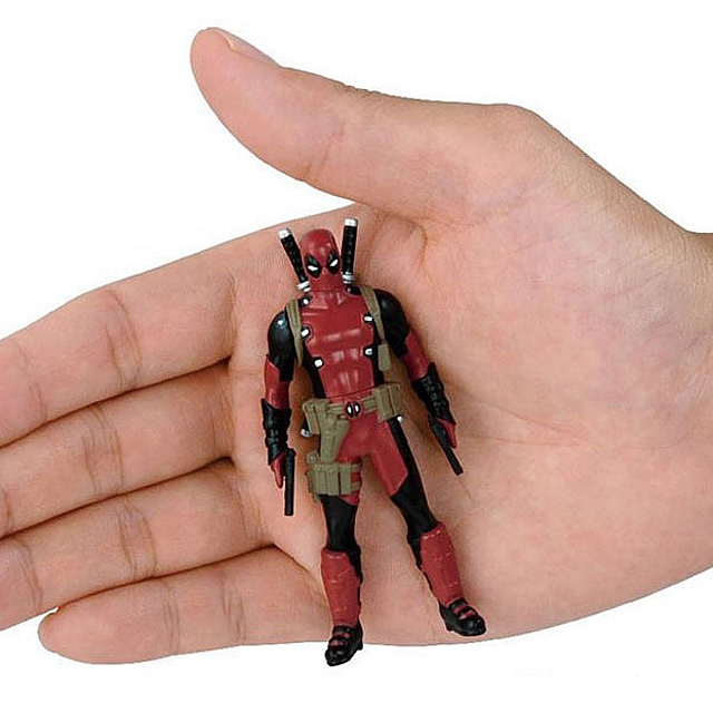 Takara Tomy Tomica Metal Figure Collection - Marvel Deadpool (Completed)