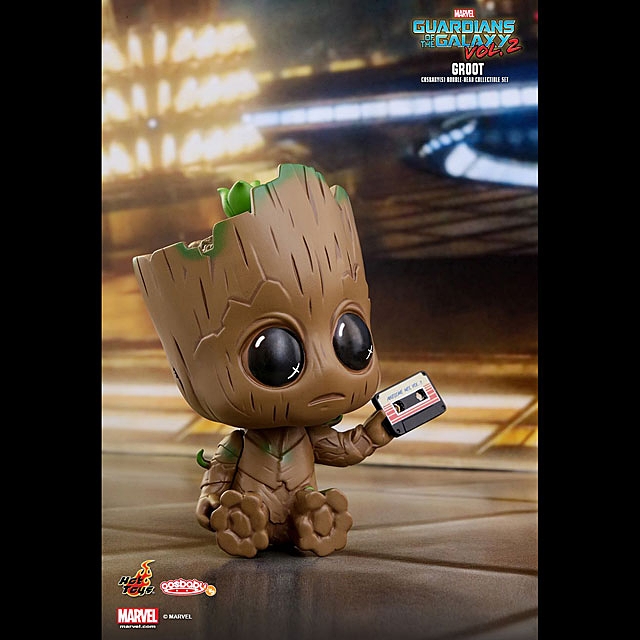 Hot Toys Guardians of the Galaxy Vol. 2 - Groot Cosbaby Bobble-Head