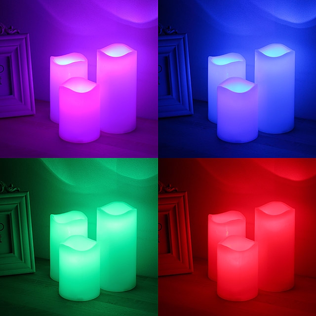 Remote Controlled LED Scented Candles