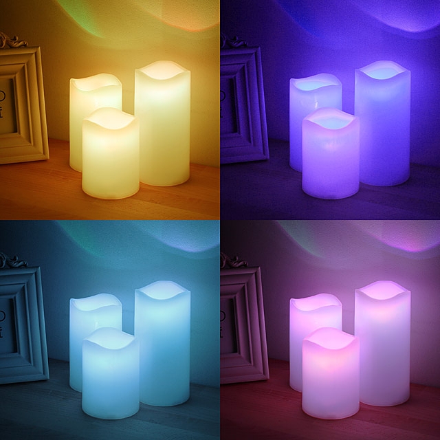 Remote Controlled LED Scented Candles