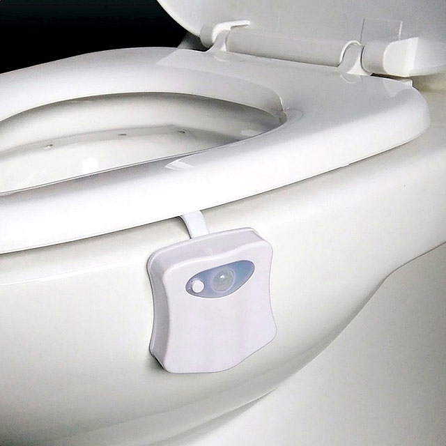 Motion Sensor LED Toilet Light