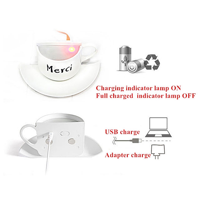 Voice Sensing Coffee Cup Lamp