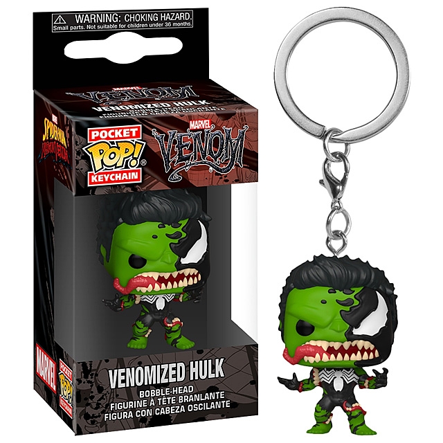 Funko POP Marvel Venomized Hulk Keychain