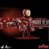 Hot Toys Iron Man Mark 46 Artist Mix Bobble-Head Figure