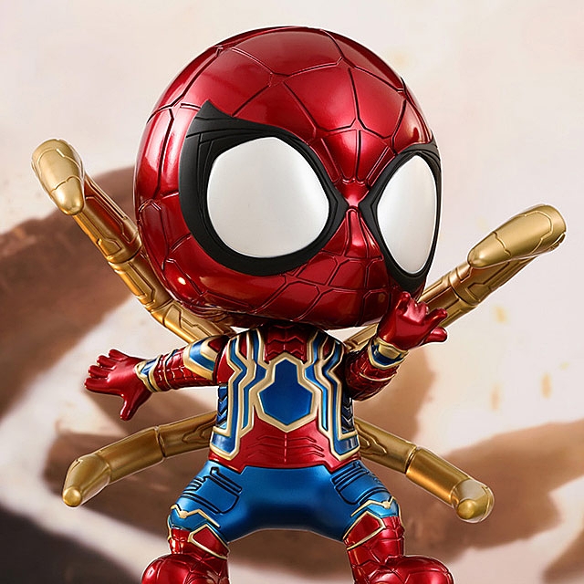 Hot Toys Iron Spider Cosbaby (L) Bobble-Head