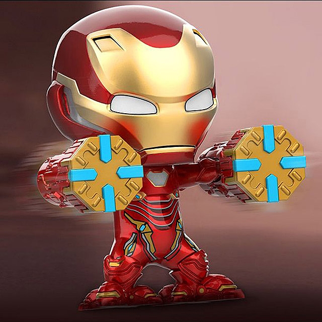 Hot Toys Iron Man Mark L Power Mallet Version Cosbaby (S) Bobble-Head