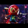 Hot Toys Iron Spider (Galaxy Color Version) Cosbaby (M) Bobble-Head