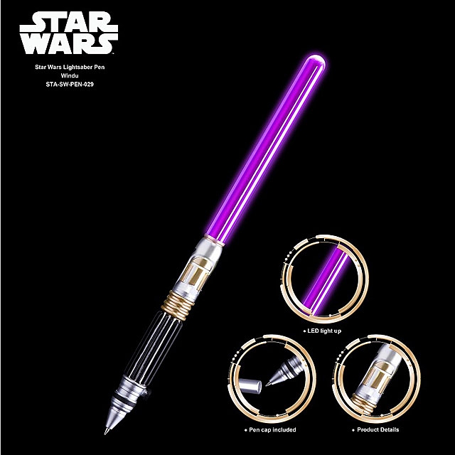 Star Wars Lightsaber Pen - Windu