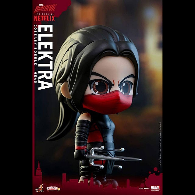 Hot Toys Marvel's Daredevil Cosbaby Bobble-Head Collectible Set