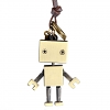Retro Copper Robot Necklace