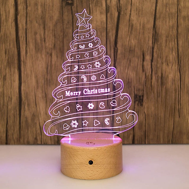 Christmas Tree Line Lamp