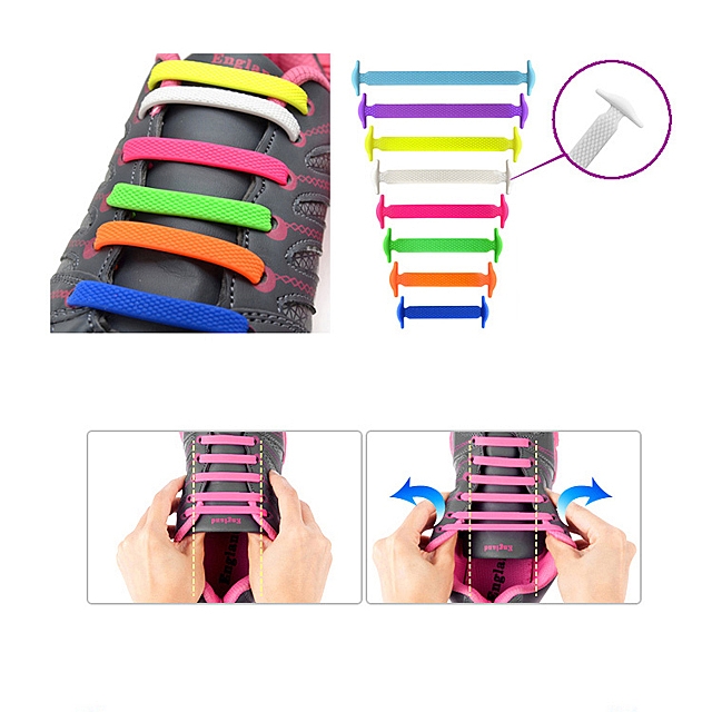 Silicone Shoelace - Kids