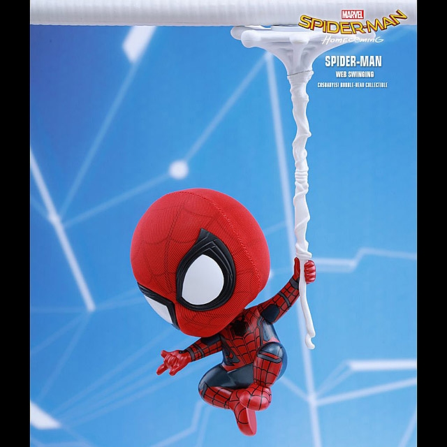 Hot Toys Spider-Man (Web Swinging) Cosbaby (S) Bobble-Head