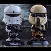 Hot Toys Star War Rogue One - Assault Tank Commander & Shoretrooper Cosbaby (S) Bobble-Head Collectible Set