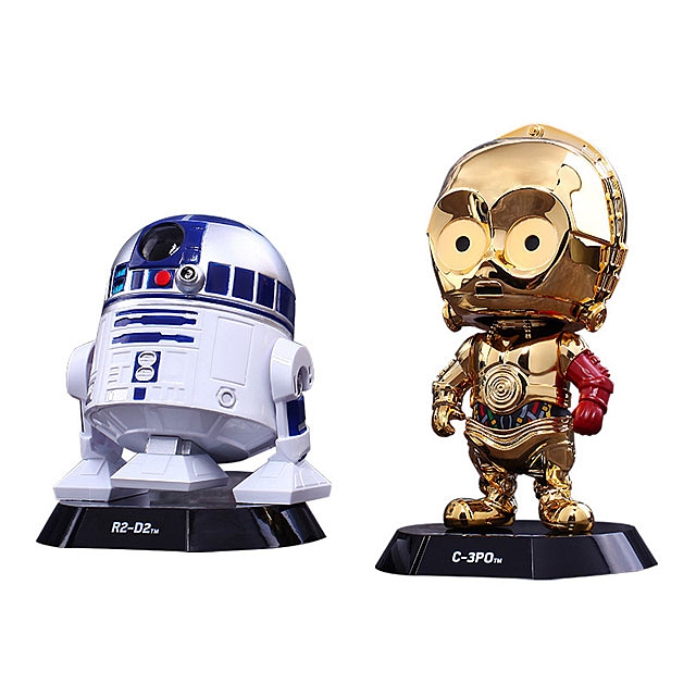 Hot Toys Star Wars C-3PO & R2-D2 Cosbaby Bobble-Head Set