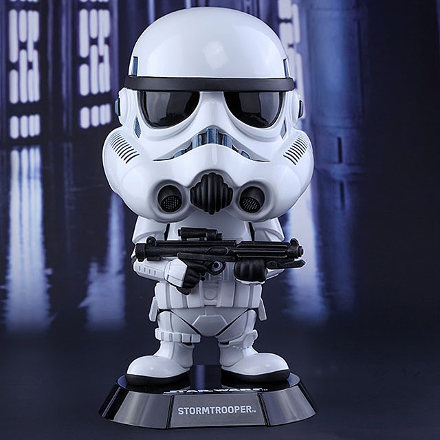 Hot Toys Star Wars Stormtrooper Cosbaby (L) Bobble-Head