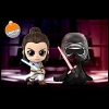 Hot Toys Star Wars - The Rise of Skywalker (Rey and Kylo Ren) Cosbaby (S) Bobble-Head