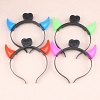 Mini Devil LED Horns Headband
