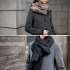 Long Thick Wool Scarf