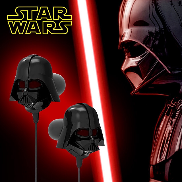 Star Wars 3D Darth Vader 3.5mm In-Ear Earphone