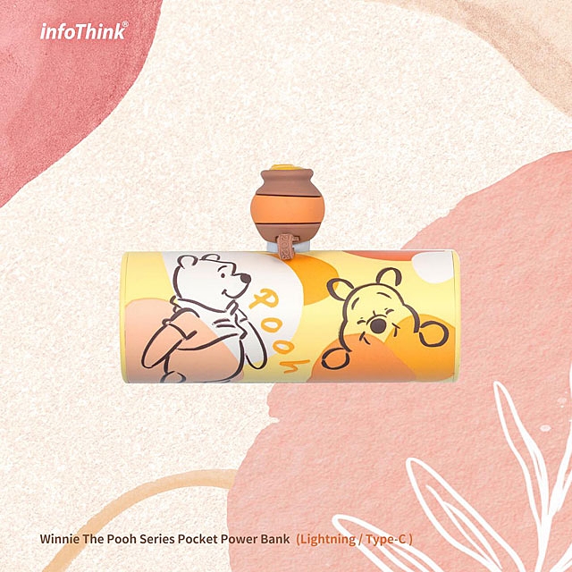 infoThink Winnie the Pooh Portable Power Bank (5000mAh)