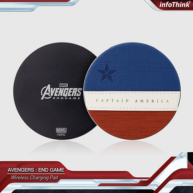 infothink AVENGERS - ENDGAME Series Wireless Charging Pad (Captain America)