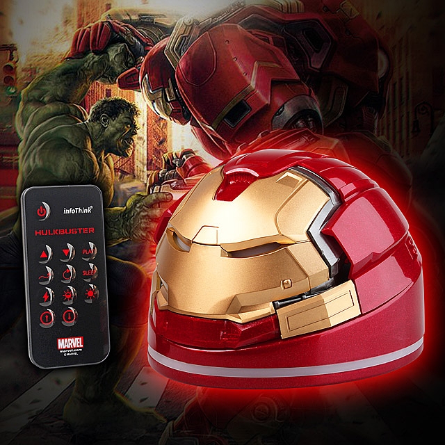 infoThink Marvel Iron Man - Hulkbuster USB Remote Control Power Lamp