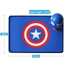 3D Captain America Non-Slip Mat
