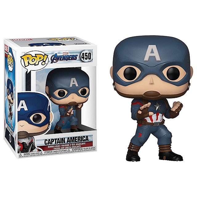Hassy alledaags Vochtig Funko POP Marvel Avengers Endgame - Captain America (EXCLUSIVE) #450 Action  Figure