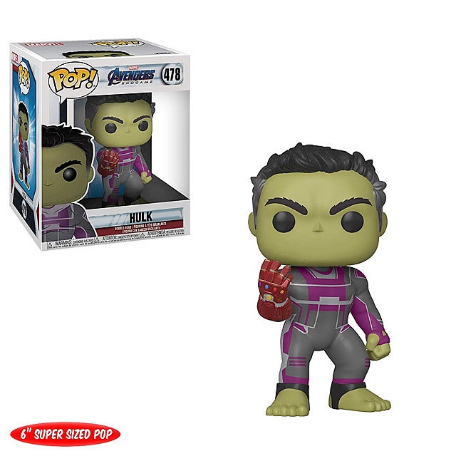 Funko POP Marvel Avengers Endgame - 6-inch Hulk with Gauntlet #478 Action Figure