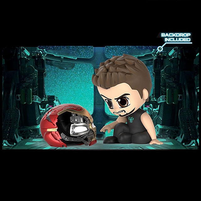 Hot Toys Avengers Endgame - Tony Stark with Iron Man Helmet