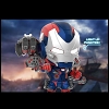 Hot Toys Avengers Endgame - Iron Patriot Cosbaby (S) Bobble-Head