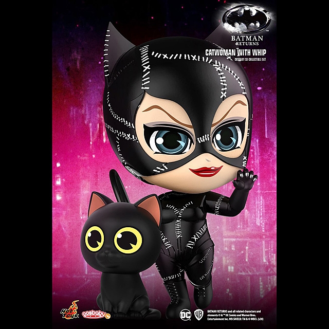 Hot Toys Batman Returns - Catwoman with Whip Cosbaby (S) Bobble-Head