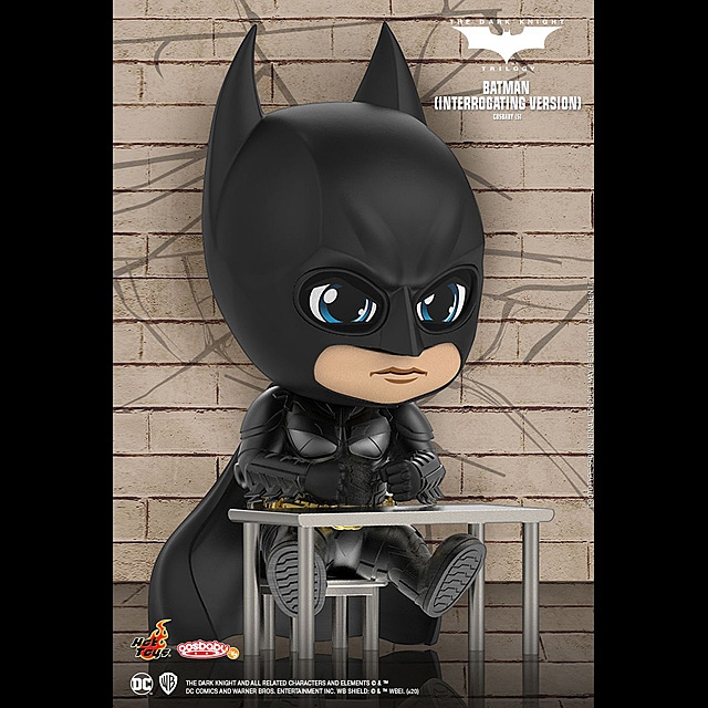 Hot Toys Batman The Dark Knight - Batman (Interrogating Version) Cosbaby (S) Bobble-Head