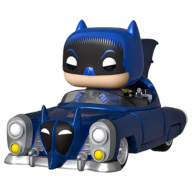 Funko POP Batman 80th - Blue Metallic 1950 Batmobile #277 Figure