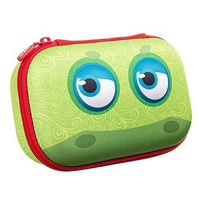 Zipit Monster Wildings Storage Box with Divider - Green 2018