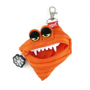 Zipit Monster Halloween Mini Pouch - Orange