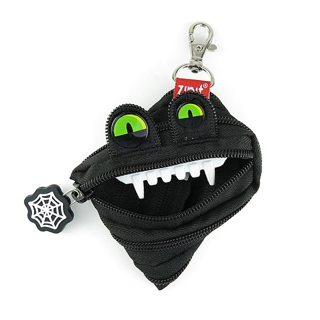 Zipit Monster Halloween Mini Pouch - Black