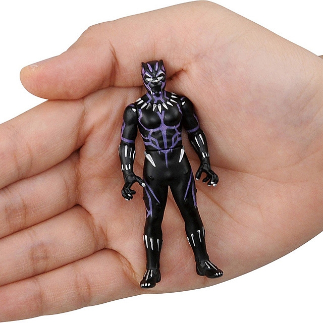 Takara Tomy Tomica Metal Figure Collection - Marvel Black Panther (Light up Suit Ver.)