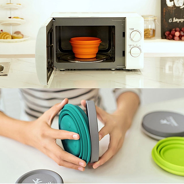 Portable Folding Silicone Bowl