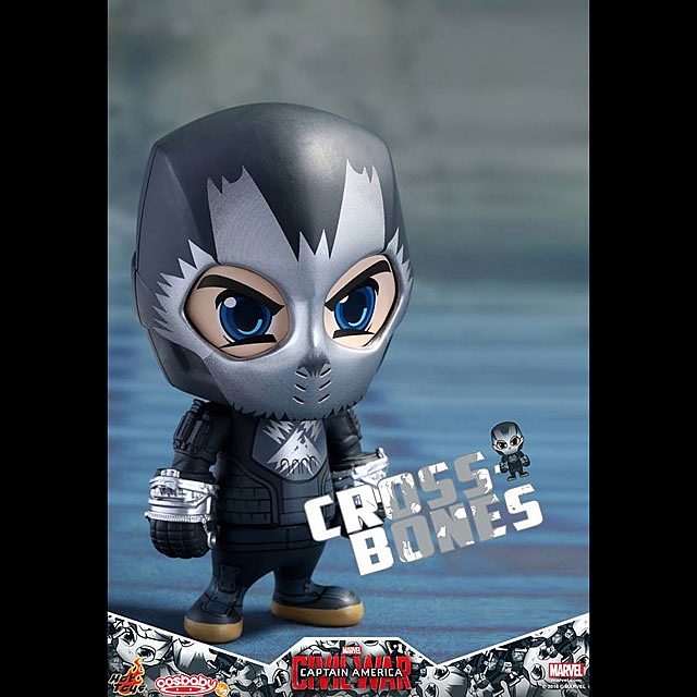 Captain America Civil War Black Panther Cosbaby Bobble-Head Figure New In Box 