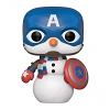 Funko POP Marvel Holiday - Captain America # 532 Figure