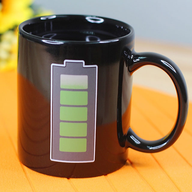 Battery Charging Heat Sensitive Mug – Wicked Stickerz