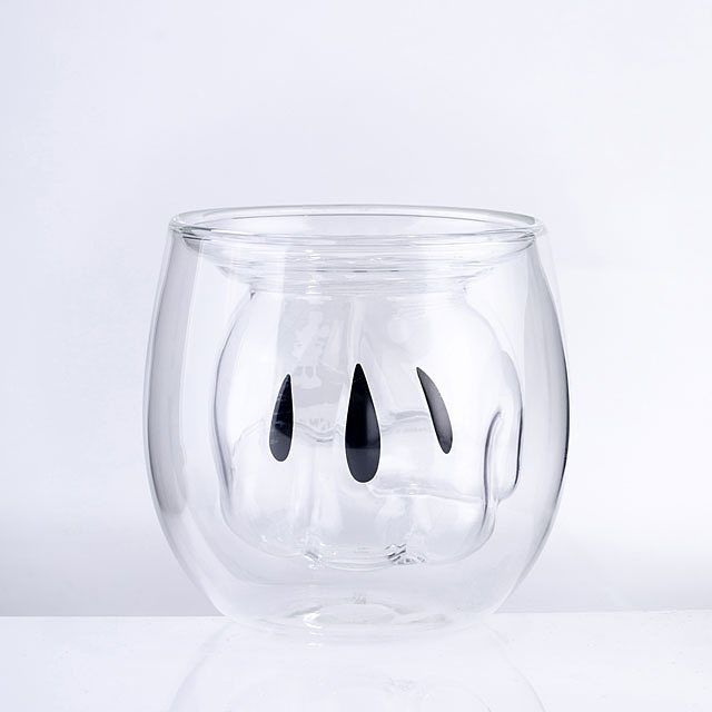 Mickey 90 Anniversary Double-Layer Glass Cup