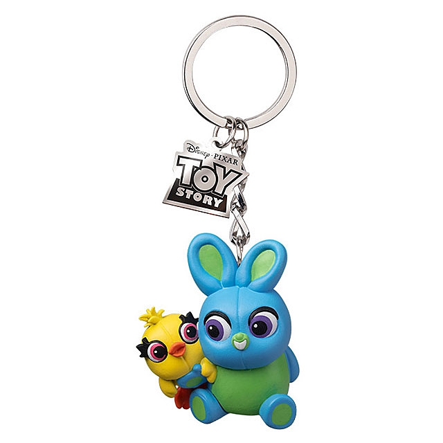 Beast Kingdom Toy Story 4 Series Keychain - Ducky & Bunny