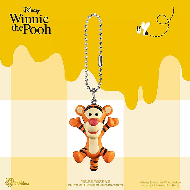 Beast Kingdom Winnie the Pooh Egg Attack Key Chain - Tigger